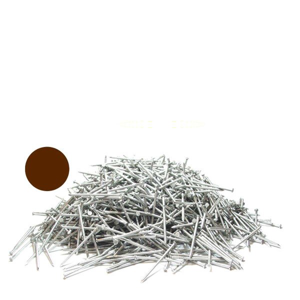 31/2" x 11GAUGE 16D RING REDWOOD 304 STAINLESS SIDING NAILS 25lb